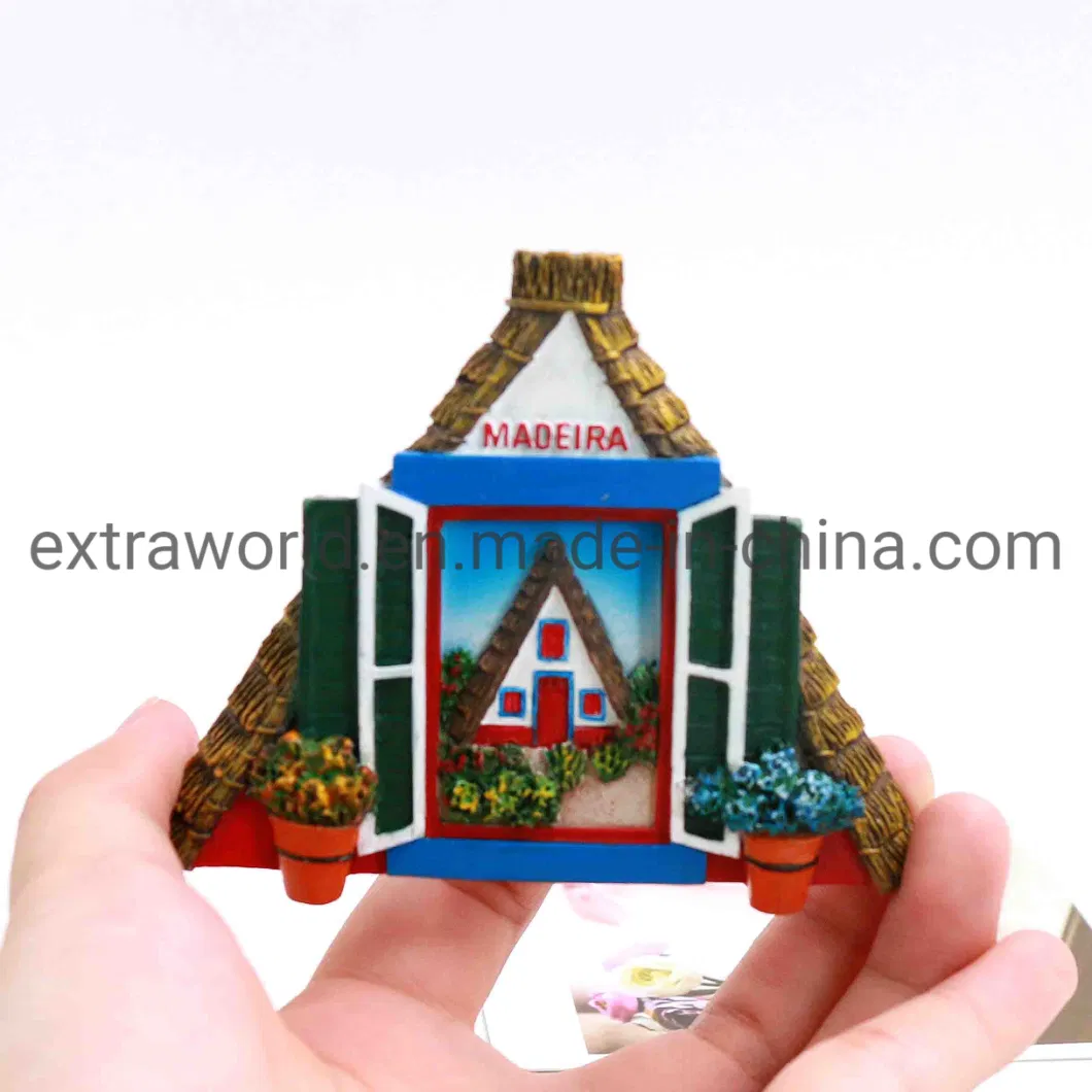 Madeira Tourist Gift Handpainting Resin Decor Fridge Magnet Souvenir Collection